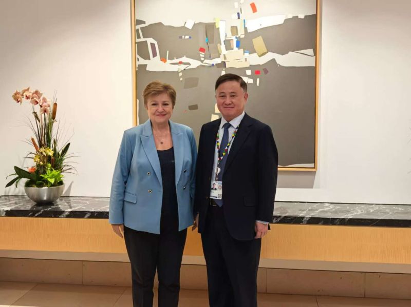 Governor Pan Gongsheng Met with Managing Director of the International Monetary Fund Kristalina Georgieva
