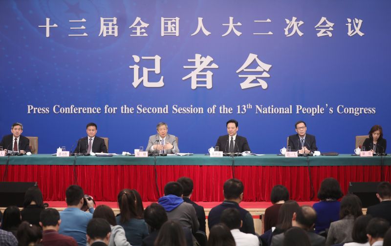 十三届全国人大二次会议记者会（人民银行）